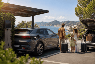 Met de elektrische auto op vakantie? Zo laad je slim, snel en zorgeloos